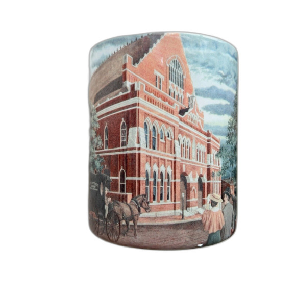 NEW Ryman Auditorium Coffee Mug Mother Church of Country Music Colorful Ceramic - Picture 2 of 5